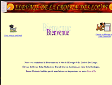 Tablet Screenshot of croiseedesloups.com